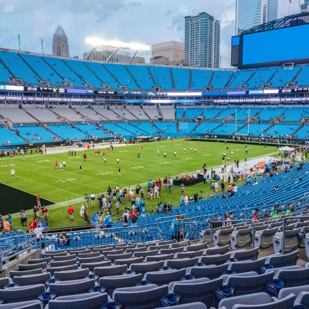 Bank of America Stadium - Section 350 Seat View