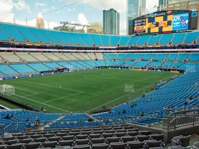 Bank of America Stadium - Section 351 Seat View