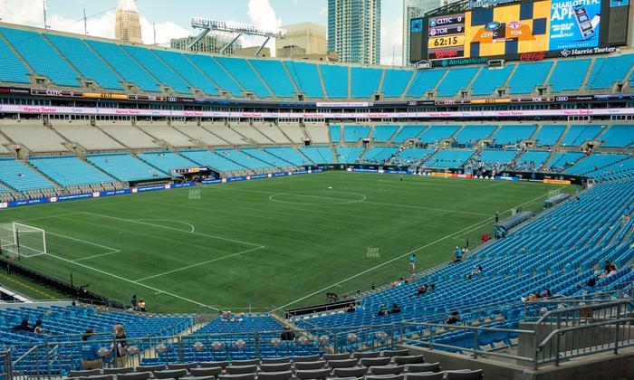 Bank of America Stadium - Section 351 Seat View