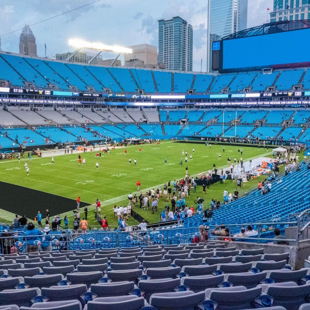 Bank of America Stadium - Section 351 Seat View
