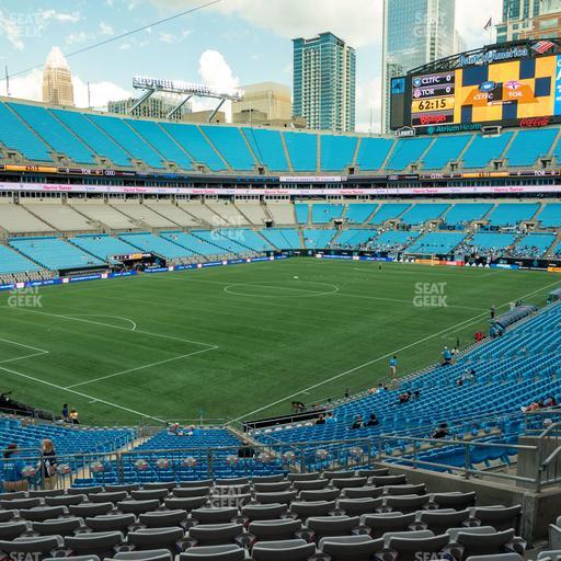 Bank of America Stadium - Section 351 Seat View