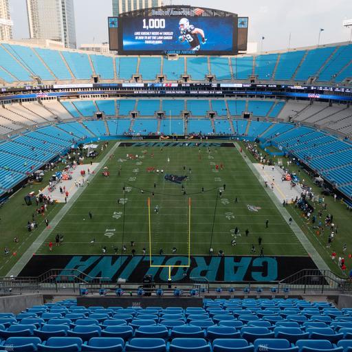 Bank of America Stadium - Section 501 Seat View