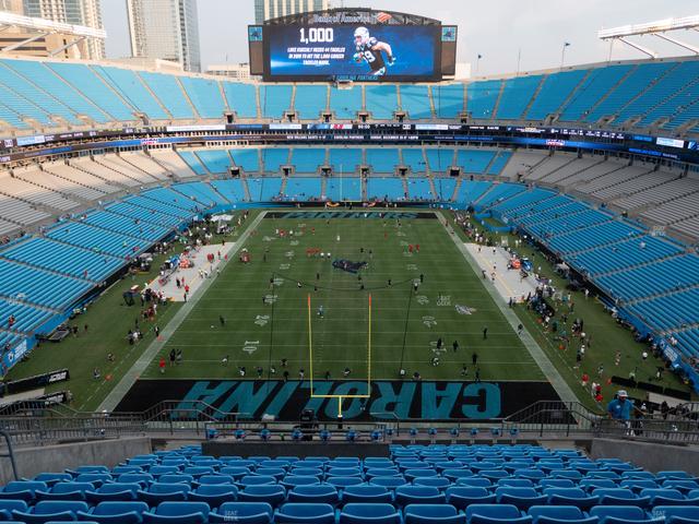 Bank of America Stadium - Section 501 Seat View Bank of America Stadium - Section 501 Seat View