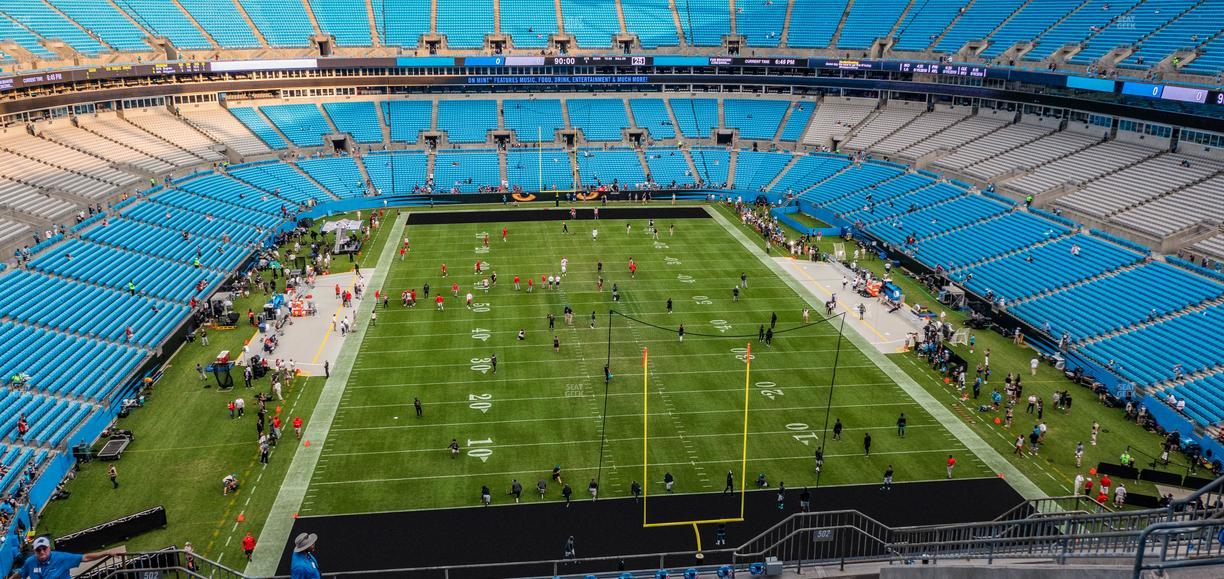 Bank of America Stadium - Section 502 Seat View