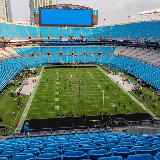 Bank of America Stadium - Section 502 Seat View