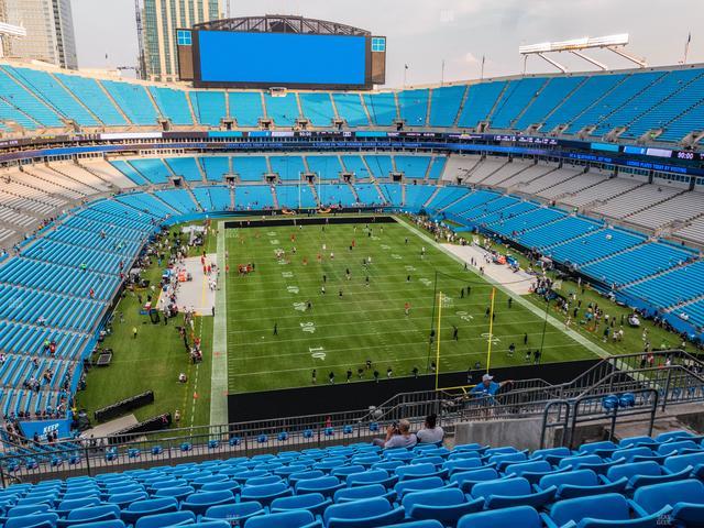 Bank of America Stadium - Section 503 Seat View
