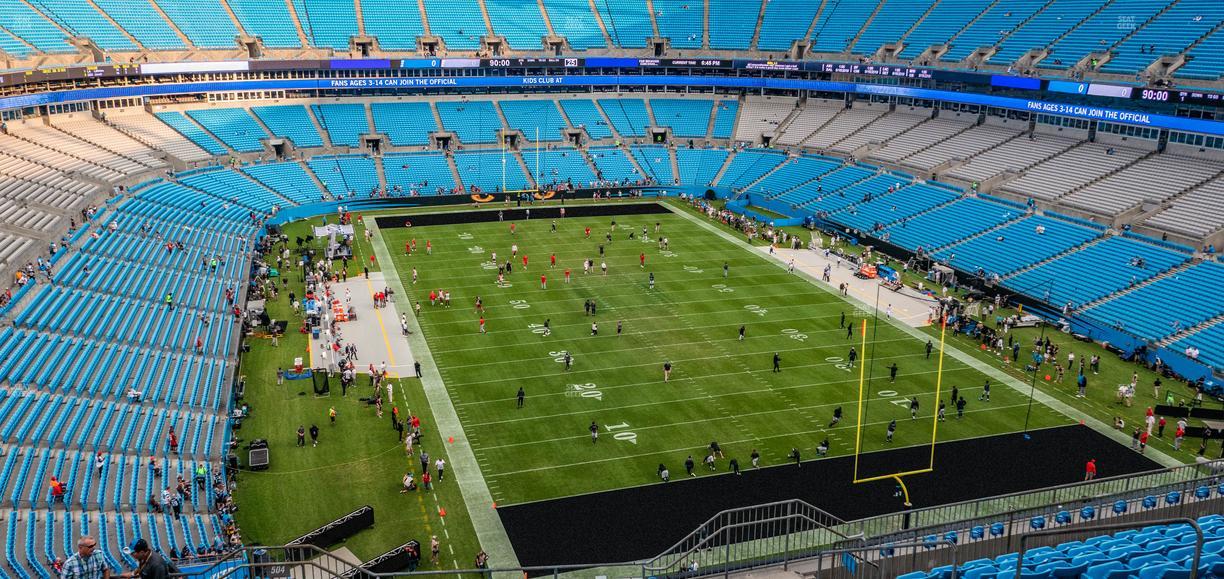 Bank of America Stadium - Section 504 Seat View