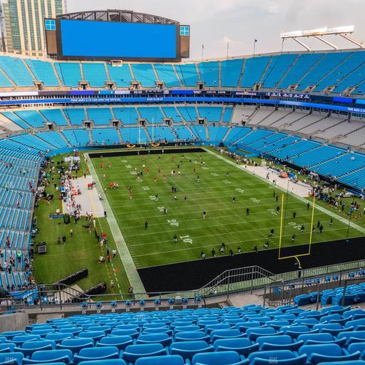 Bank of America Stadium - Section 504 Seat View
