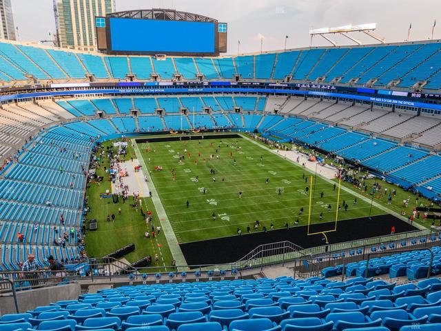 Bank of America Stadium - Section 504 Seat View