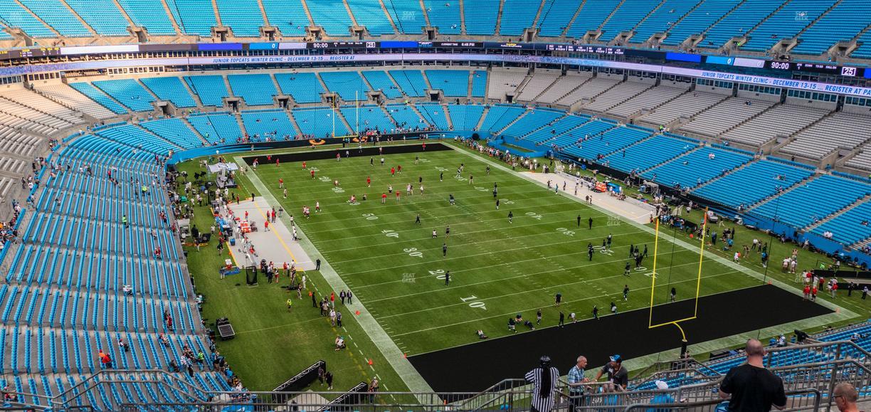 Bank of America Stadium - Section 505 Seat View