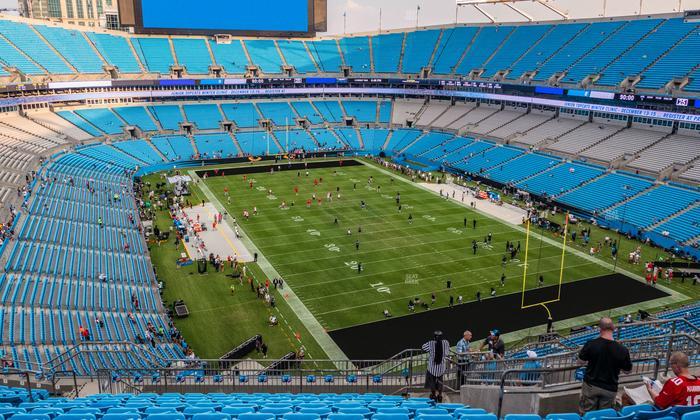 Bank of America Stadium - Section 505 Seat View