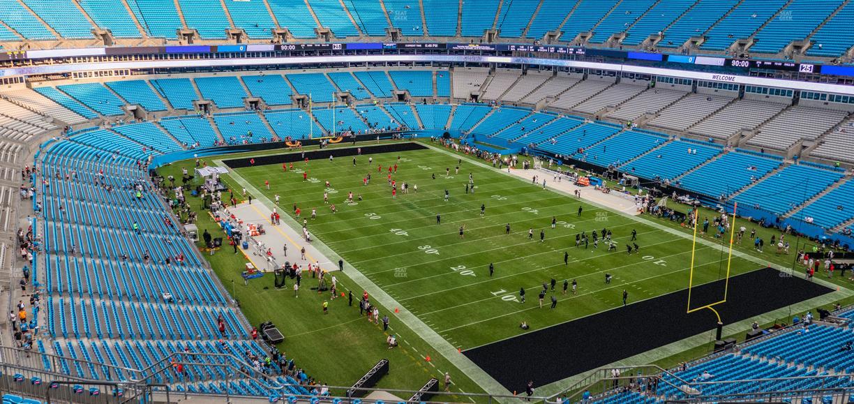 Bank of America Stadium - Section 506 Seat View