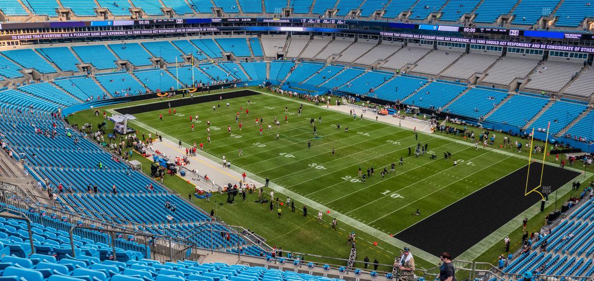 Bank of America Stadium - Section 508 Seat View