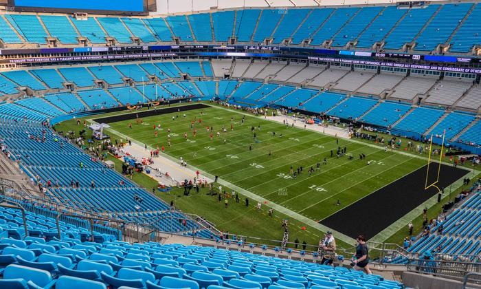 Bank of America Stadium - Section 508 Seat View