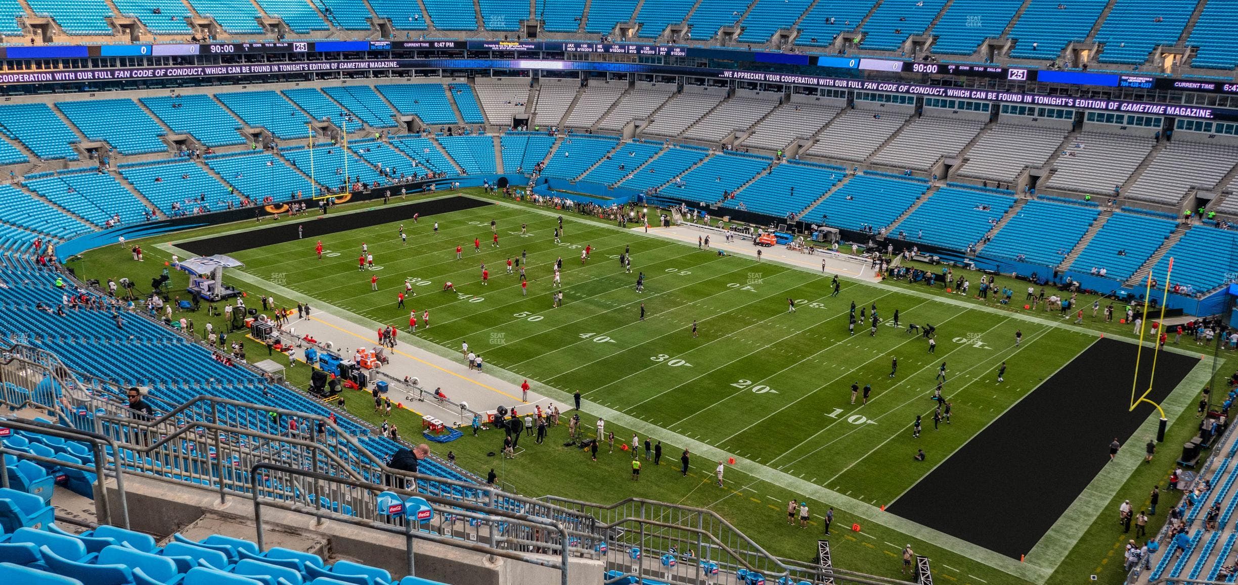 Bank of America Stadium - Section 509 Seat View