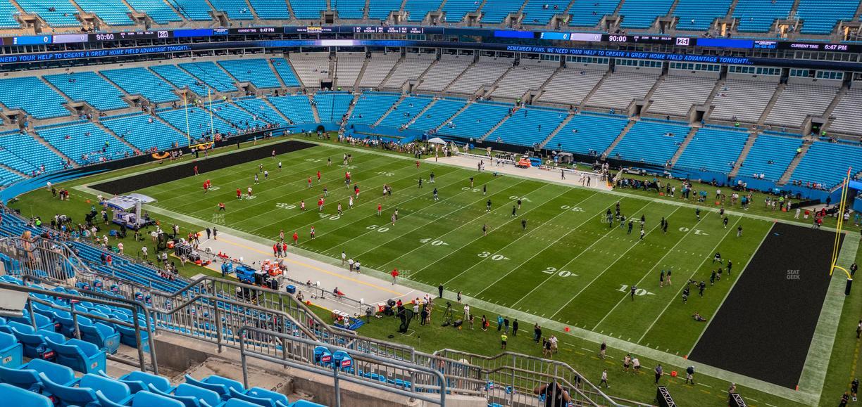 Bank of America Stadium - Section 510 Seat View