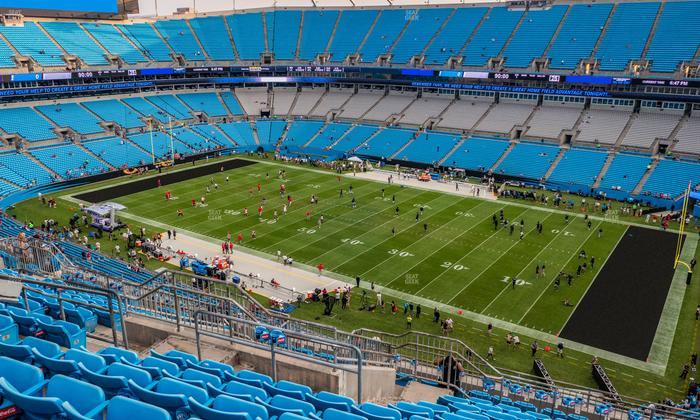 Bank of America Stadium - Section 510 Seat View