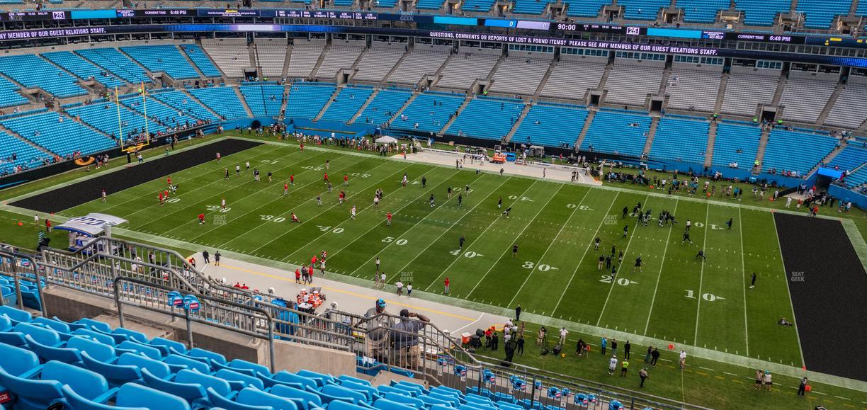Bank of America Stadium - Section 512 Seat View