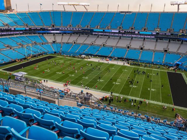 Bank of America Stadium - Section 512 Seat View