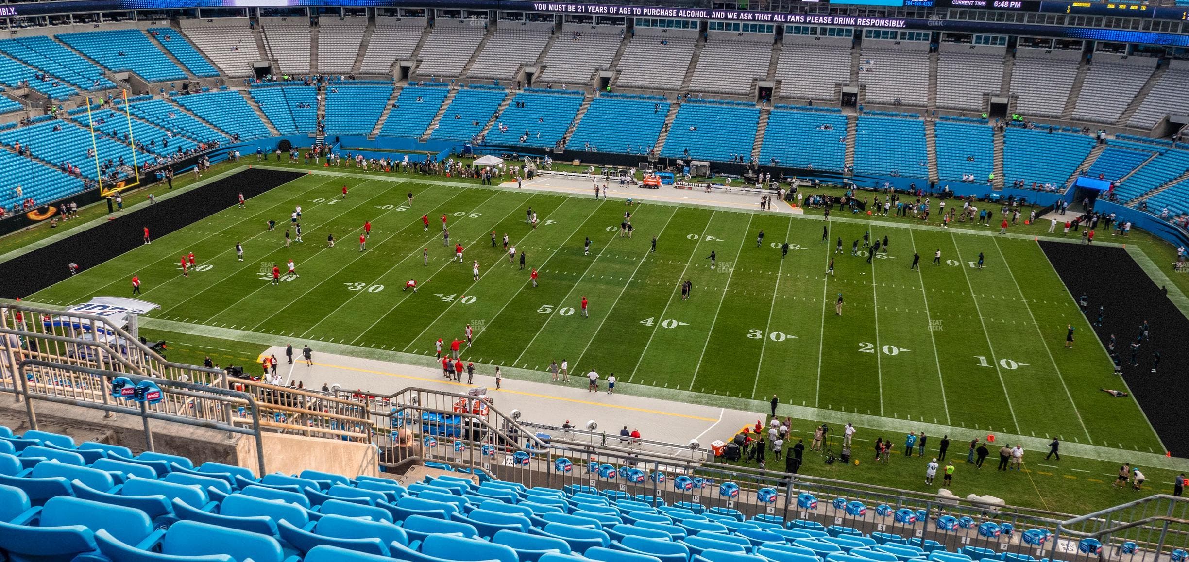 Bank of America Stadium - Section 513 Seat View