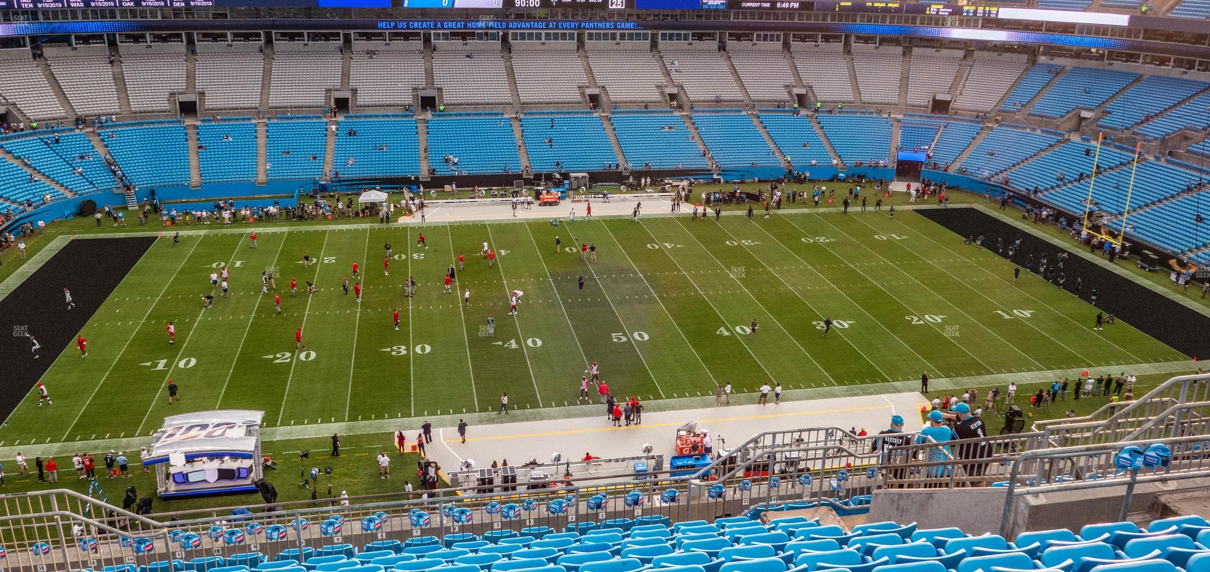 Bank of America Stadium - Section 516 Seat View