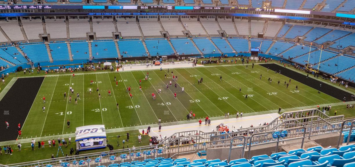 Bank of America Stadium - Section 517 Seat View