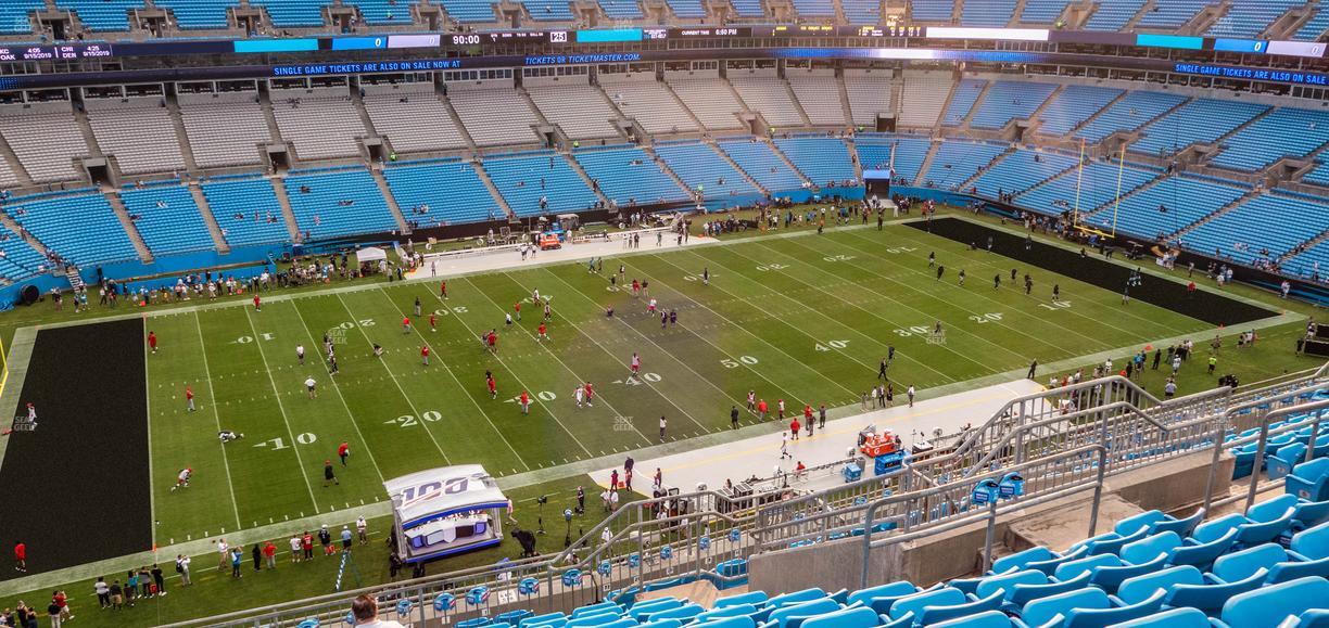 Bank of America Stadium - Section 518 Seat View