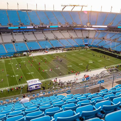 Bank of America Stadium - Section 518 Seat View