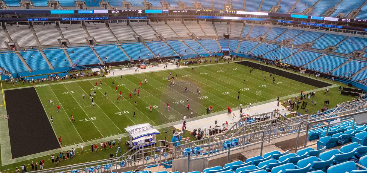 Bank of America Stadium - Section 519 Seat View