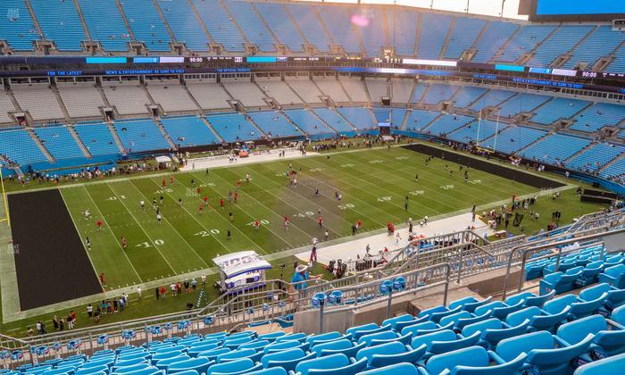 Bank of America Stadium - Section 519 Seat View