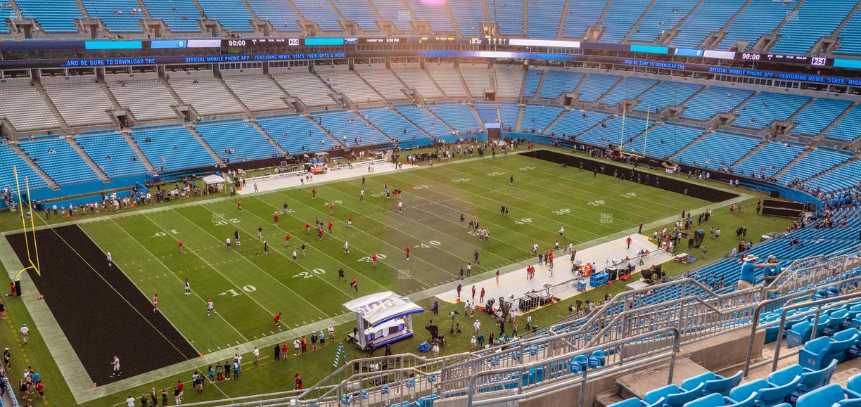 Bank of America Stadium - Section 520 Seat View