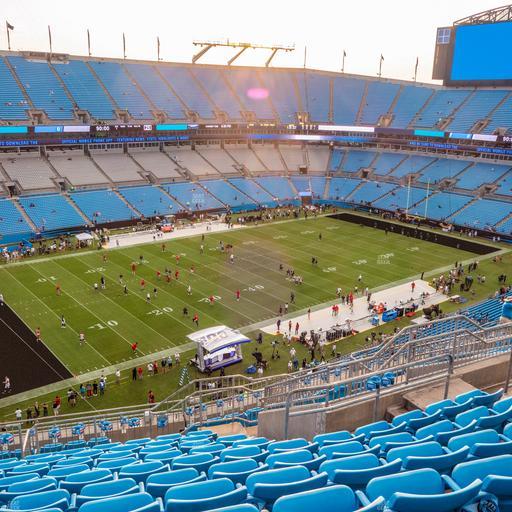 Bank of America Stadium - Section 520 Seat View