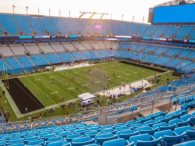 Bank of America Stadium - Section 520 Seat View