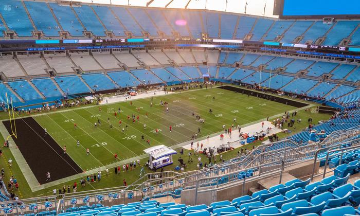 Bank of America Stadium - Section 520 Seat View