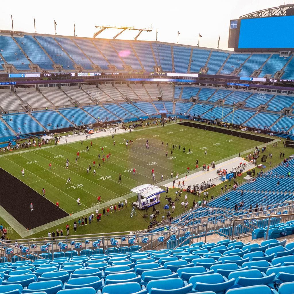 Bank of America Stadium - Section 521 Seat View