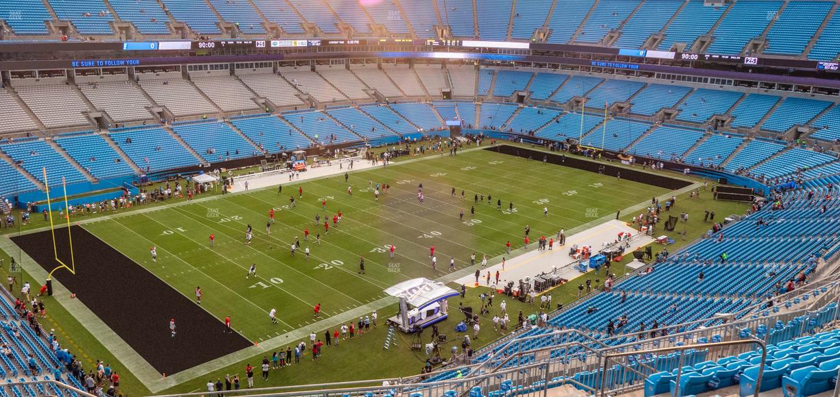 Bank of America Stadium - Section 521 Seat View