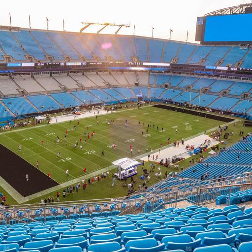Bank of America Stadium - Section 521 Seat View