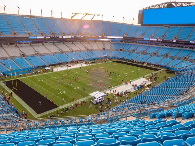 Bank of America Stadium - Section 521 Seat View