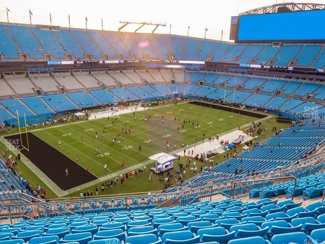 Bank of America Stadium - Section 521 Seat View
