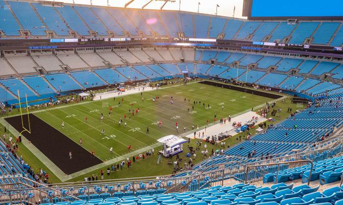 Bank of America Stadium - Section 521 Seat View