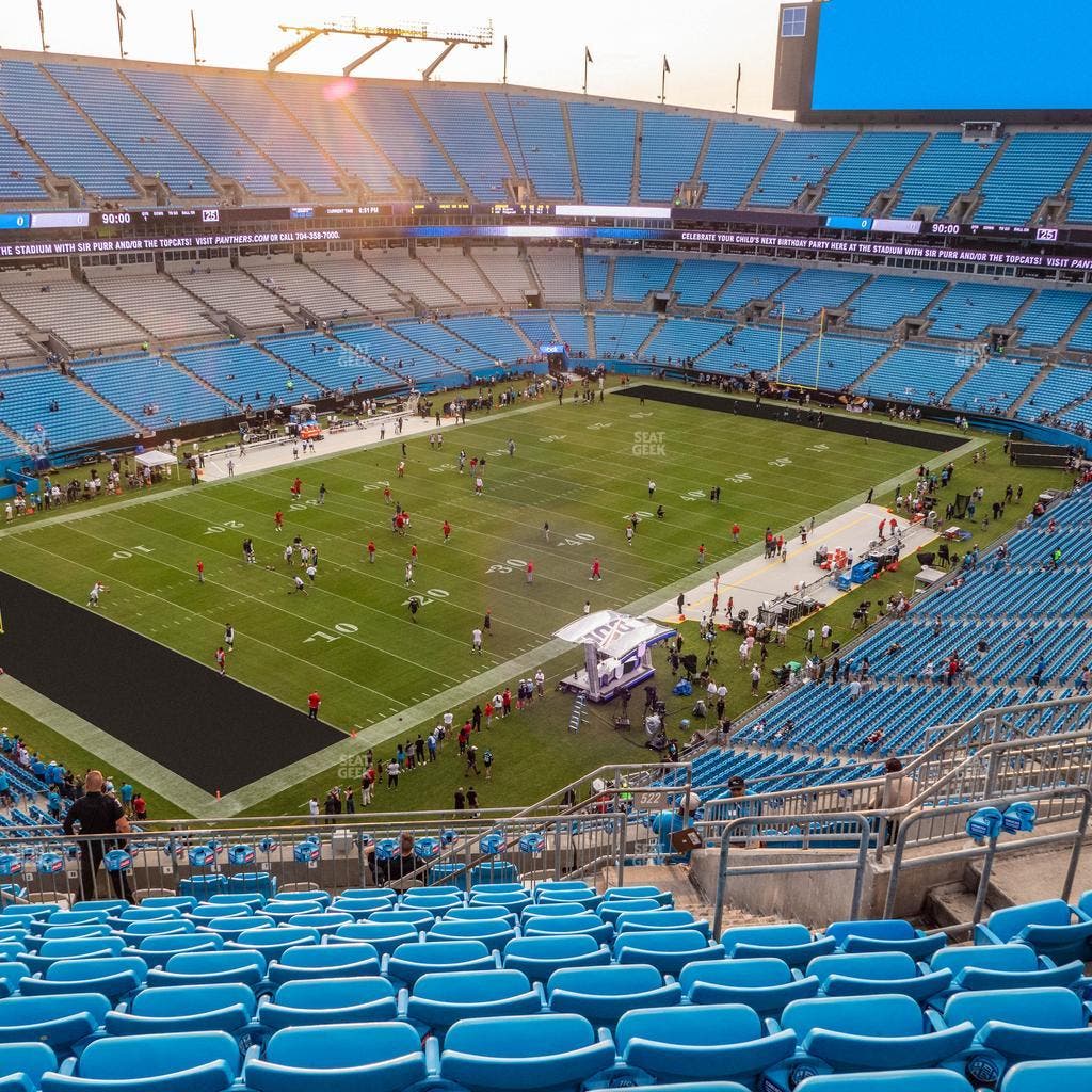 Bank of America Stadium - Section 522 Seat View