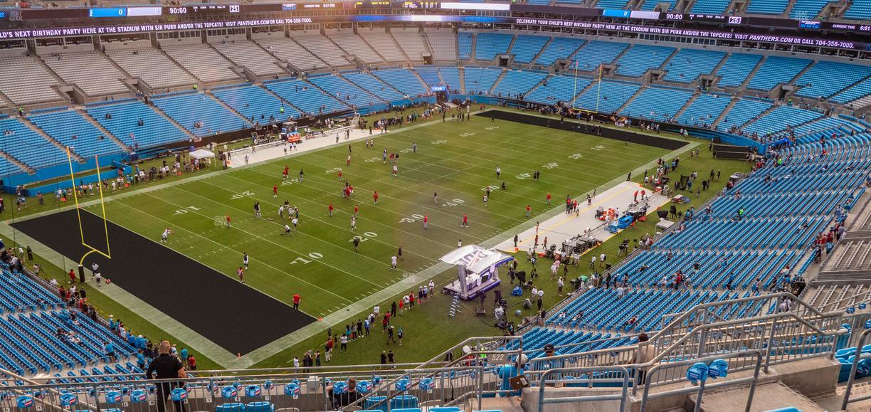 Bank of America Stadium - Section 522 Seat View