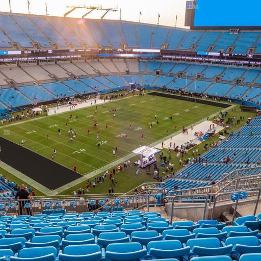 Bank of America Stadium - Section 522 Seat View