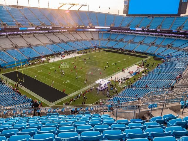 Bank of America Stadium - Section 522 Seat View