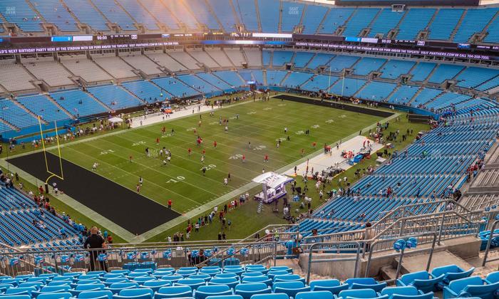 Bank of America Stadium - Section 522 Seat View