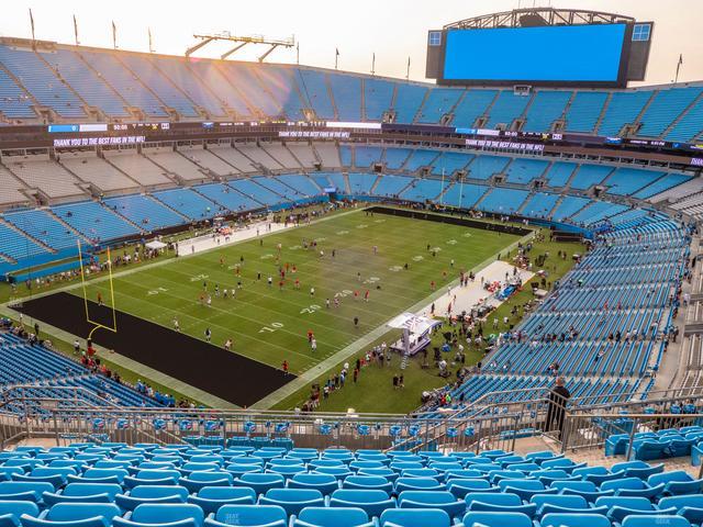 Bank of America Stadium - Section 523 Seat View