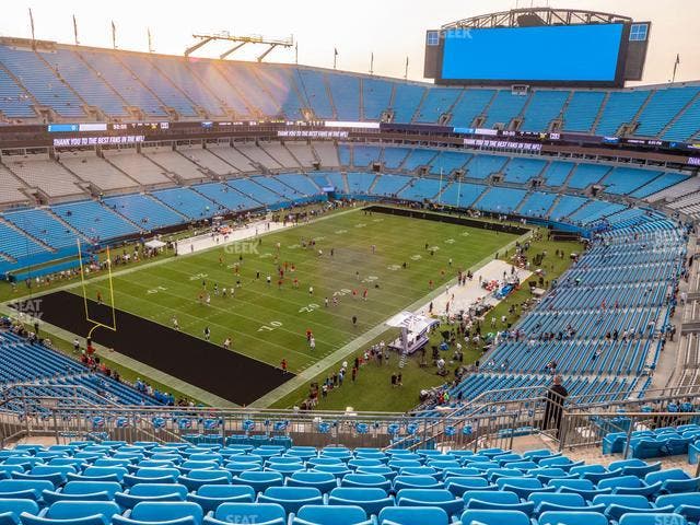 Bank of America Stadium - Section 523 Seat View