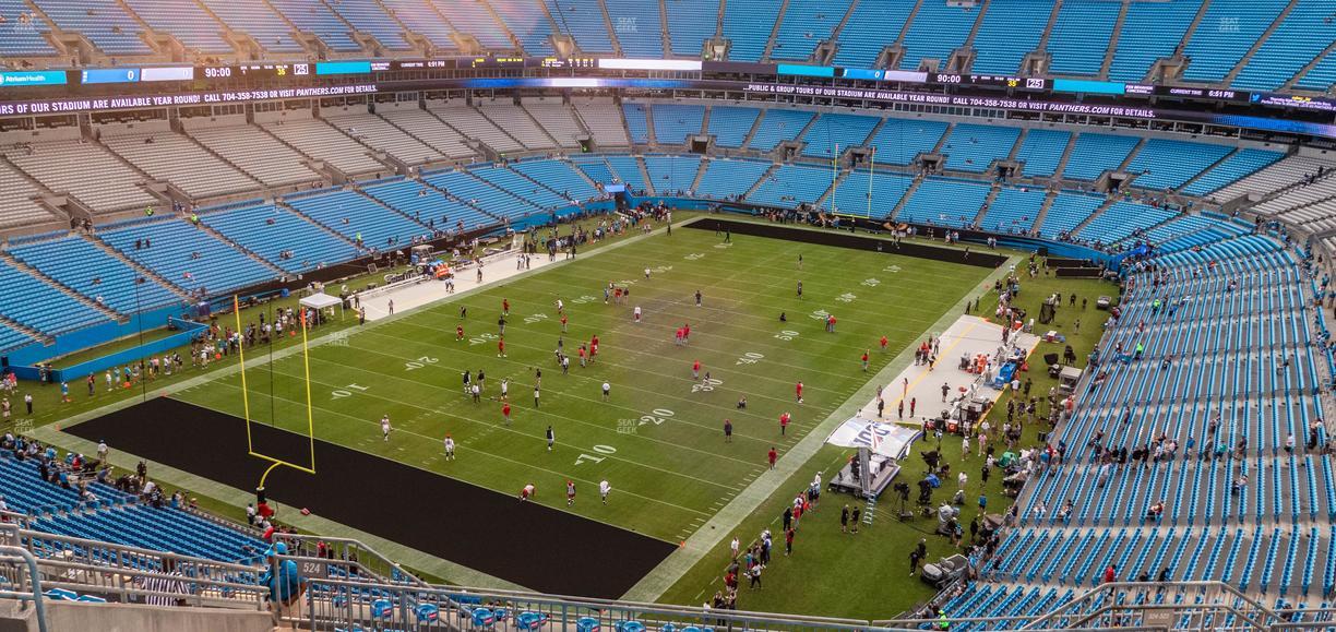 Bank of America Stadium - Section 524 Seat View
