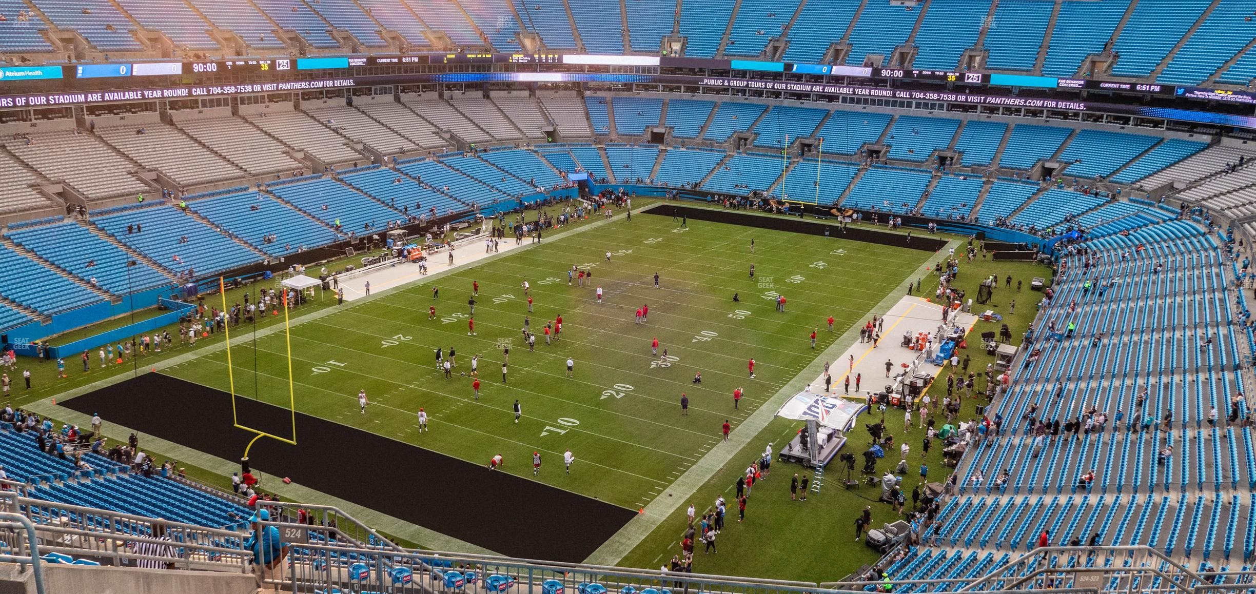 Bank of America Stadium - Section 524 Seat View