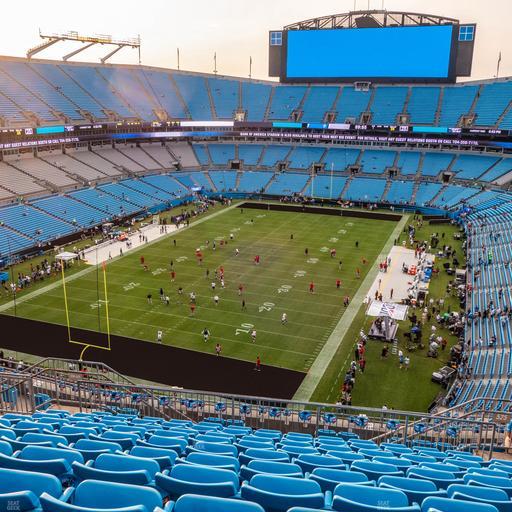 Bank of America Stadium - Section 525 Seat View